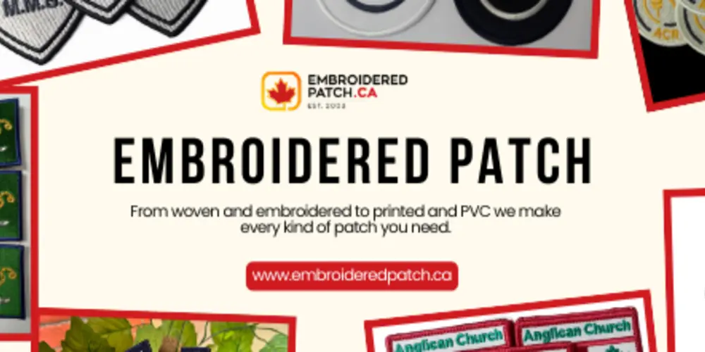 Customized Embroidered Patches CA